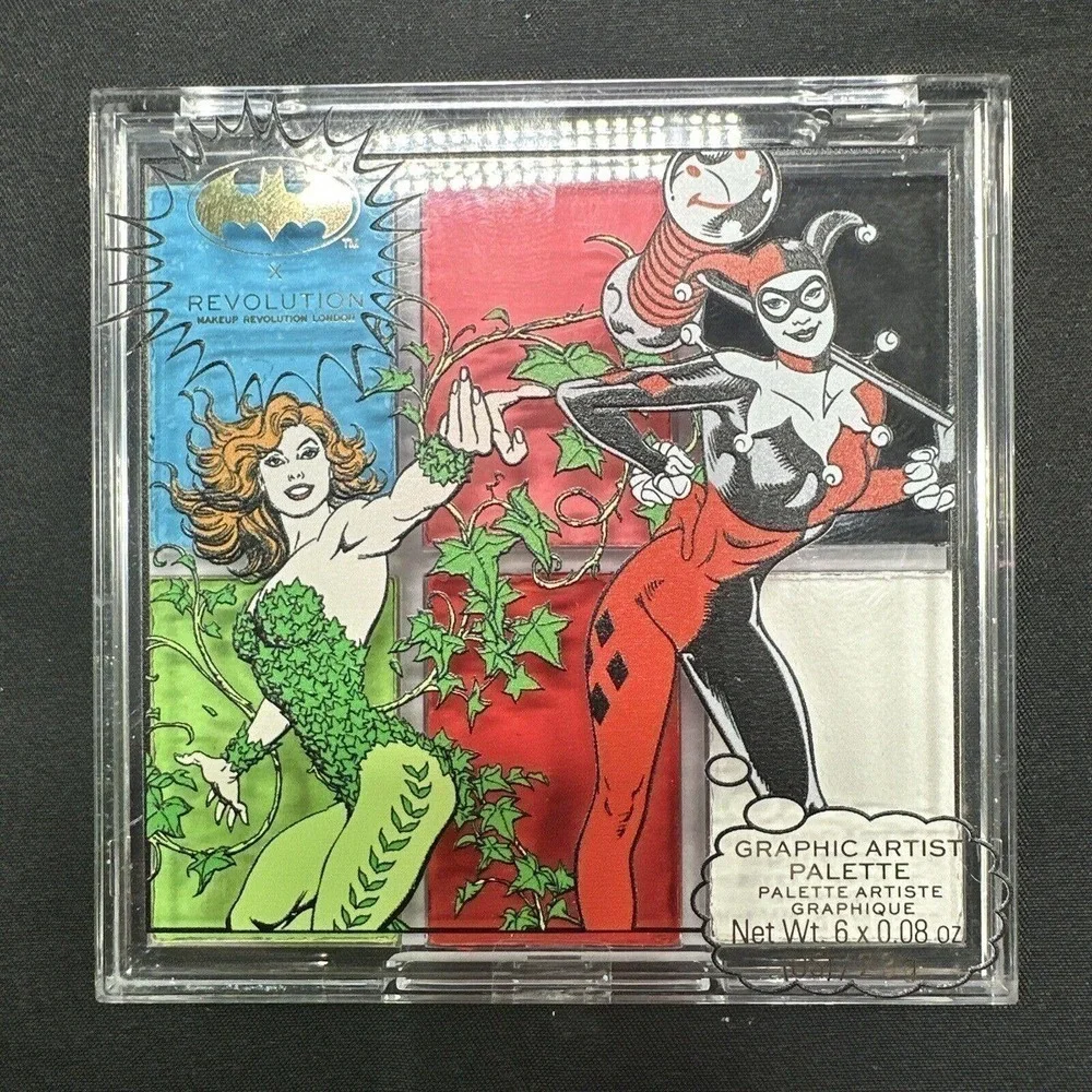 DC Batman X Revolution Harley Quinn Poison Ivy Graphic Artist Palette